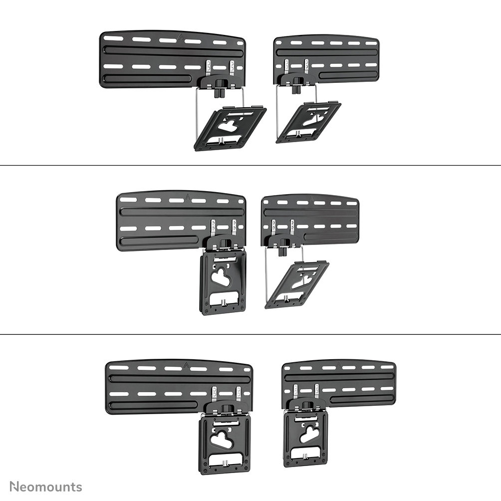 Neomounts WL30-265BL1 TV mount wall 43-85" Samsung screens - ultra-flat